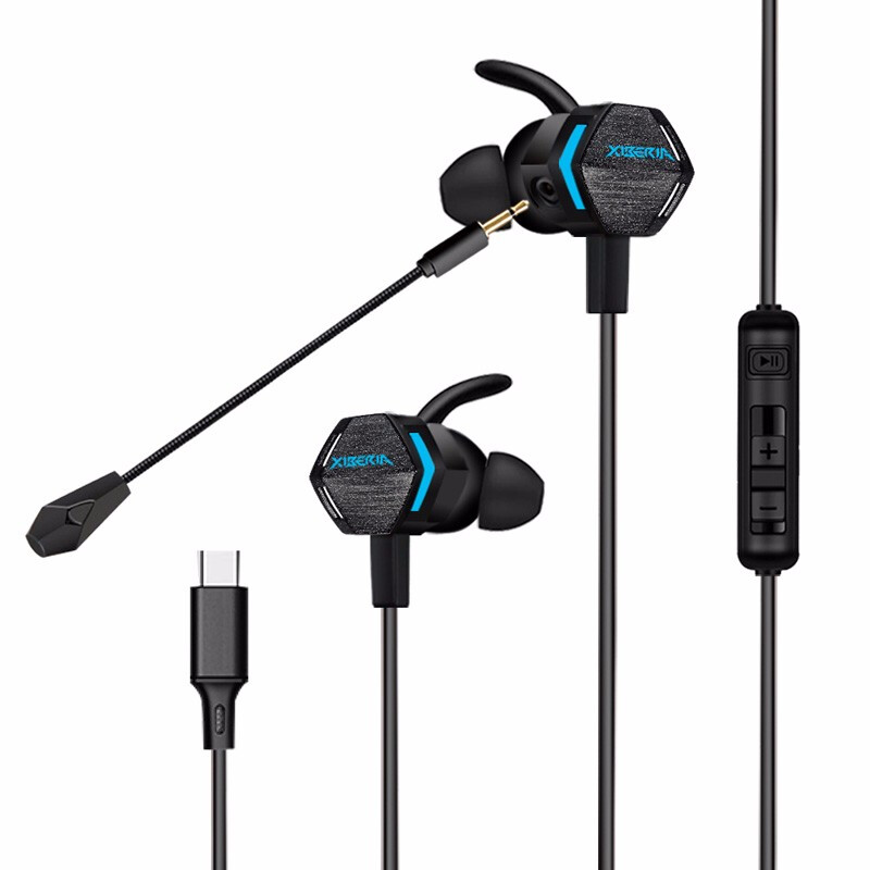 西伯利亚(xiberia) mg-2入耳式游戏耳机 吃鸡听声辩位耳麦耳塞 电脑7.