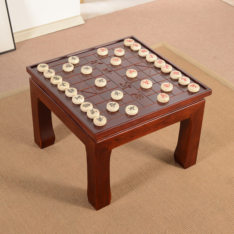 中国象棋桌 象棋桌围棋桌反正两用桌实木桌子可定制五子棋军棋等多