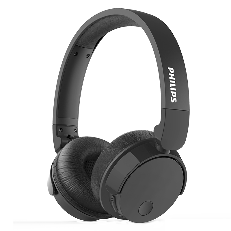 飞利浦（PHILIPS）头戴式耳机降噪耳机无线蓝牙音乐耳机 旅行游戏可用苹果华为小米安卓手机通用TABH305黑 299.5元
