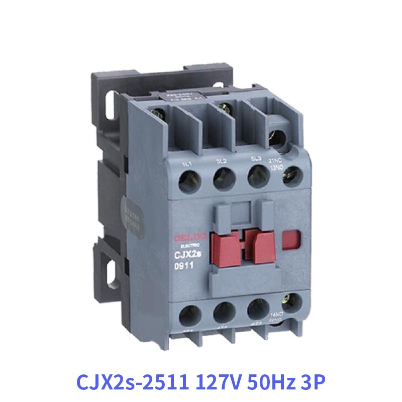 德力西 定制交流接触器 cjx2s-2511 127v 50hz 3p 货期15天定制款不