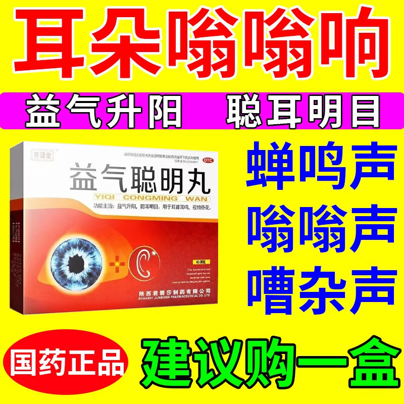 益气聪明丸 1盒装【耳朵嗡嗡响】