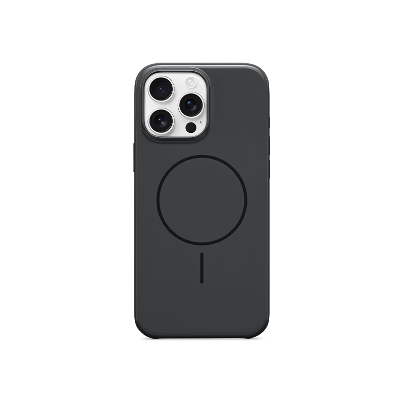 plus:Apple/ iPhone 16 Pro Max 专用 MagSafe 保护壳 Beats款-午夜黑色 磁吸手机壳 苹果原装手机壳