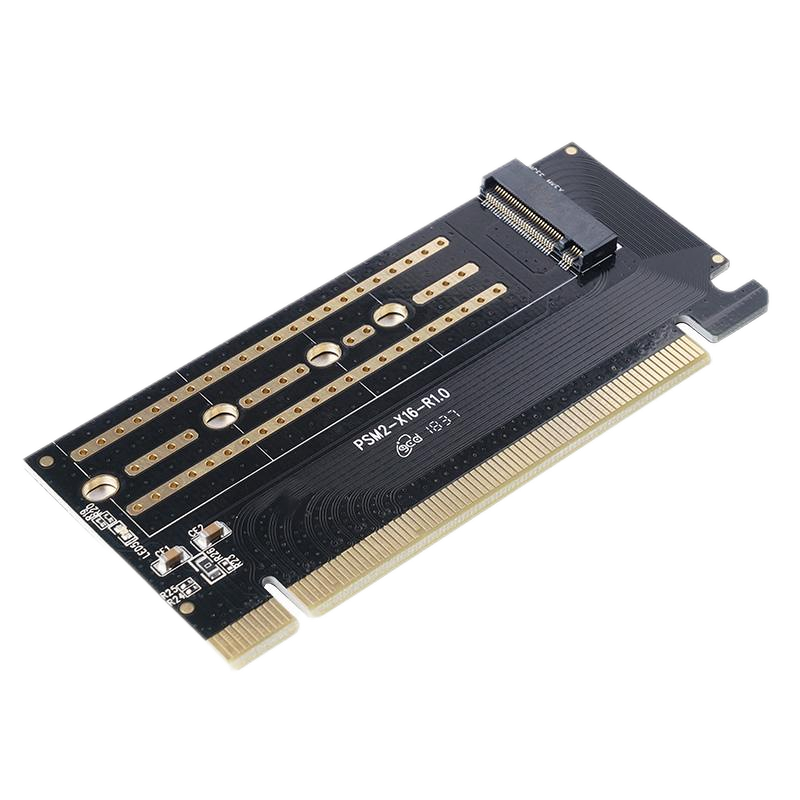 奥睿科（ORICO）M.2 NVME/SATA转接卡转PCI-E3.0X16扩展卡SSD固态硬盘 PSM2-X16