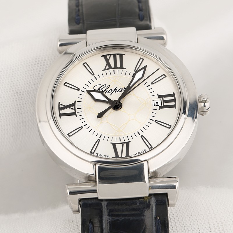 【二手95新】萧邦imperiale系列388541-3001石英女表日历瑞士皮带奢侈