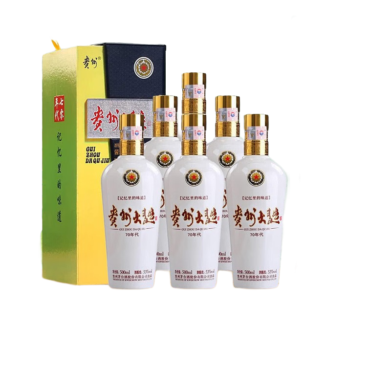 maotai/ę́ ���ݴ���70��� 53�� ������ 6ƿ 500ml 1368Ԫ