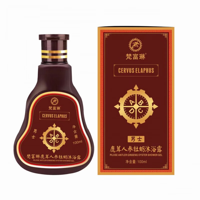 梵富琳鹿茸人参牡蛎淫羊藿精华露男士成人人品沐浴露沐浴乳 单瓶1 买3+2【五瓶巩固装】