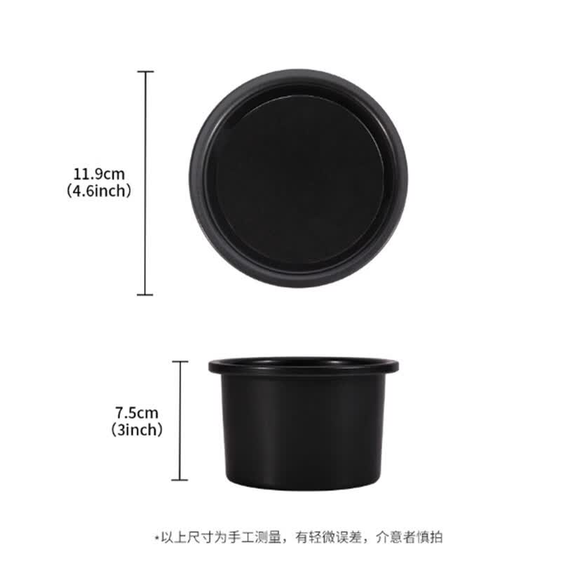 学厨 戚风蛋糕模具 碳钢烘焙模具 加高蛋糕坯子活底易清洗烘焙工具 黑色4寸活底蛋糕模WK9935
