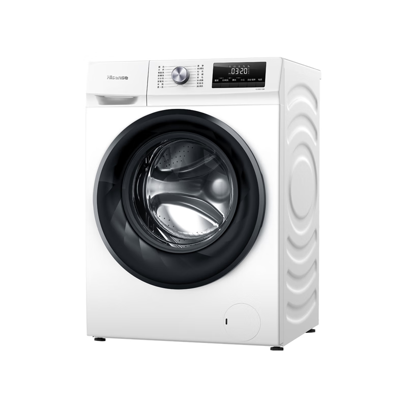 海信(hisense)8kg全自动滚筒洗衣机 八公斤大容量 家用租房神器 纤薄