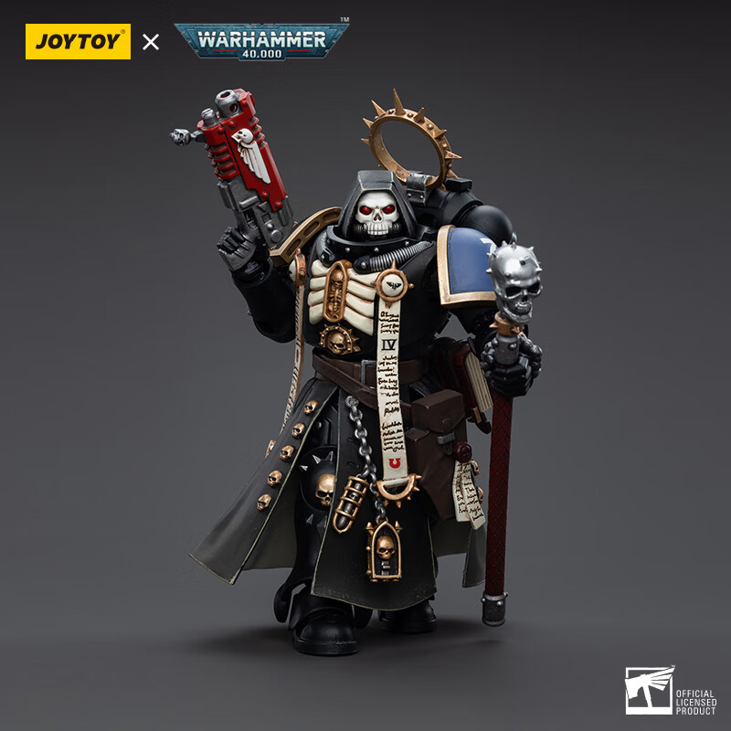 微凡嘉(weifanjia)joytoy战锤40k极限战士原铸牧师 万鲁斯兄弟118可动