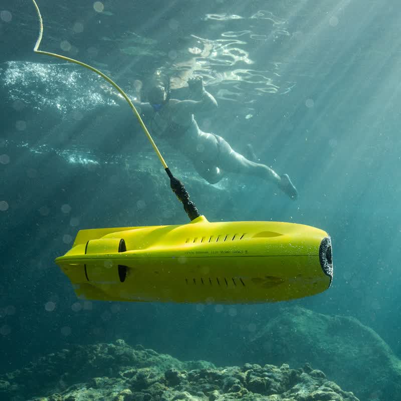 遥控潜艇摄像 水下机器人4k高清相机水下拍摄摄影机可下潜100米摄像