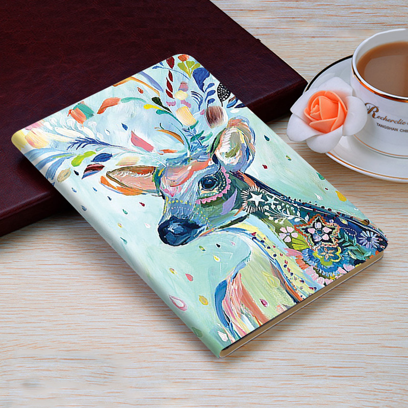 适用华为mrx-w39保护套mrx一w09套_an19保护套alo9平板壳w29 wo9 七彩