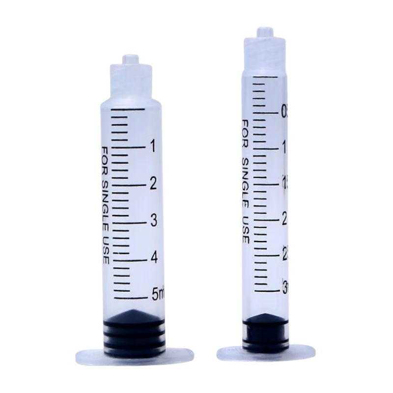 康普沃批发水光机无推杆针管通用EZ MJ 密斯菲尔海菲仪器5ml螺旋针筒 5ml仪器针筒（10个）