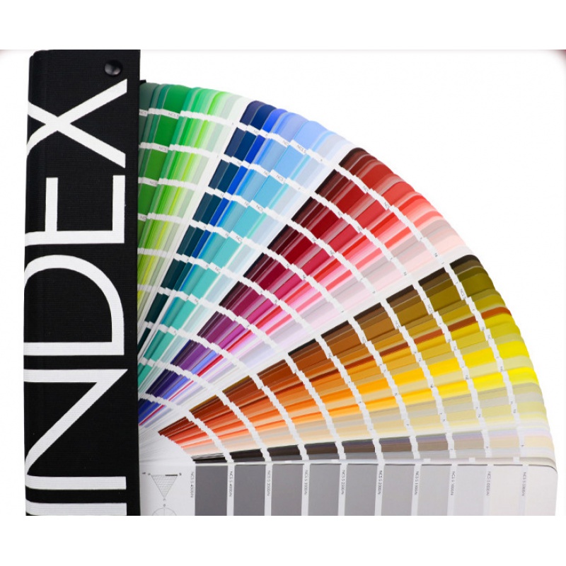 ncs色卡1950色卡index标准色板建筑设计师色谱配色广告印刷调色a6