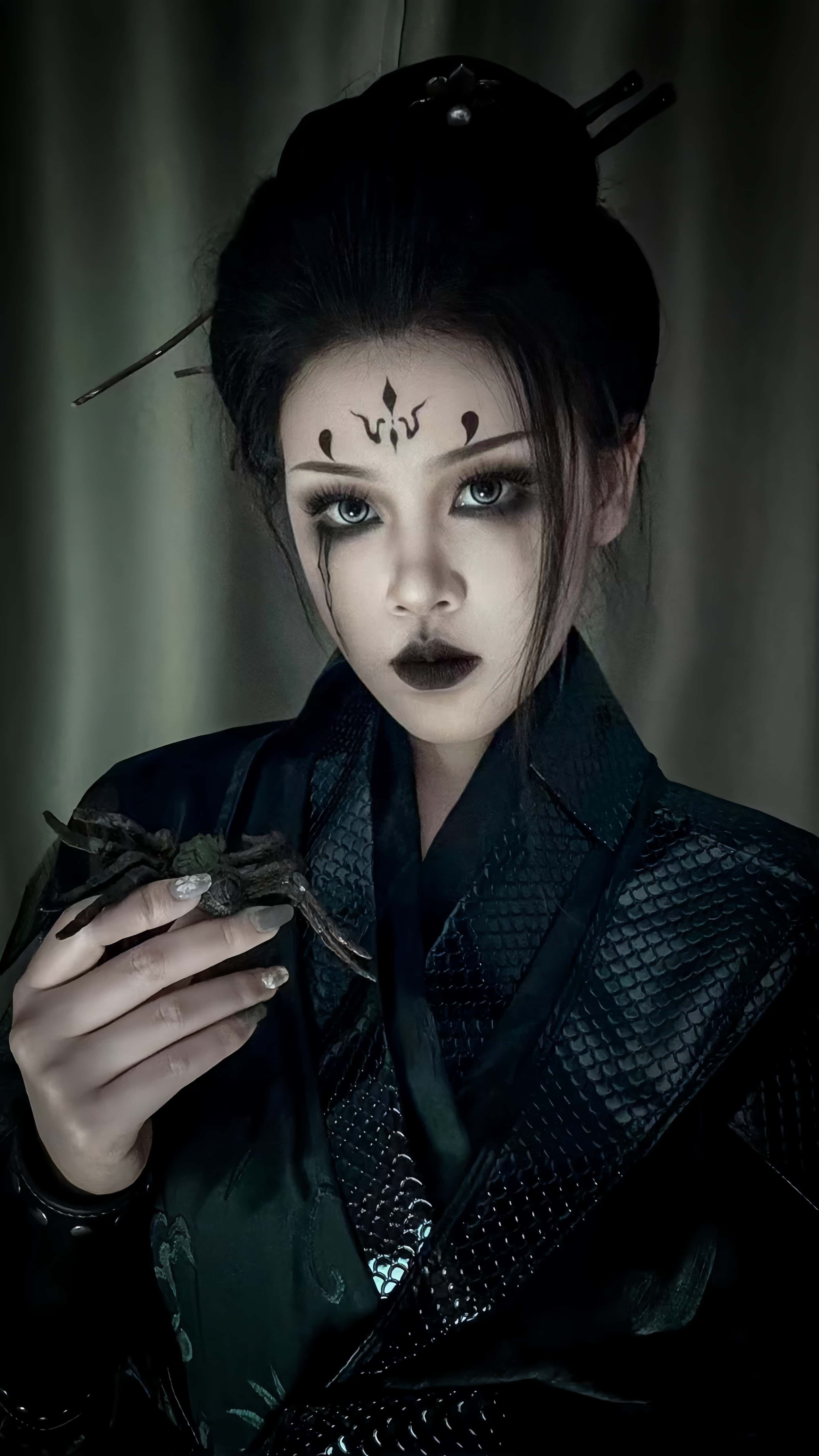 悟空 蜘蛛精四妹 cosplay服装四妹游戏同款女侠客男劲服 蜘蛛四妹服装