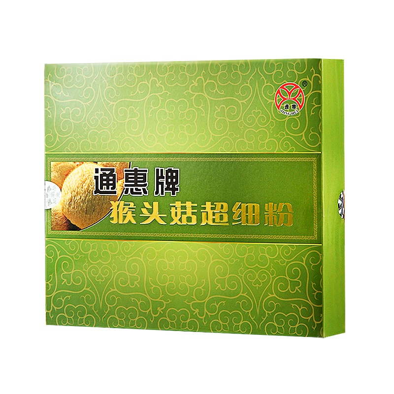 通惠 猴头菇粉搭配养胃食品养胃粉猴头菇米稀肠胃养护2g*60包1盒【一个月量】