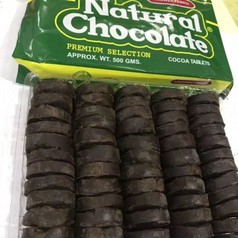 食芳溢新日期菲律宾goldentree巧克力片朱古力500g 新日期菲律宾500g