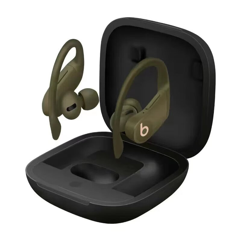 beatspro真无线蓝牙耳机入耳式hifi魔音运动智 丛林绿 全新美版 1年