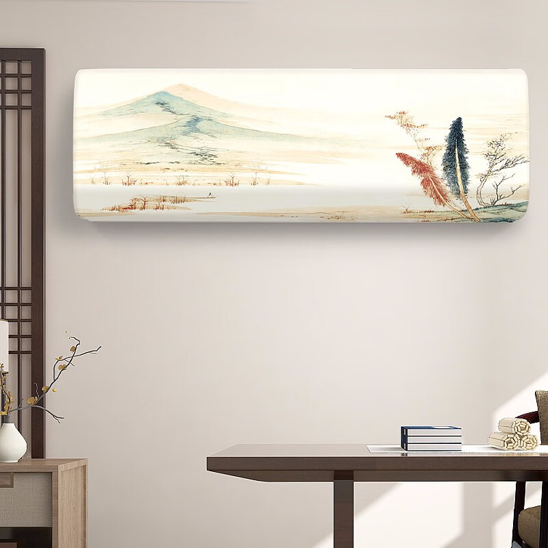 家工场(jgc) 空调罩防尘罩挂机布艺空调套家用保护罩卧室房间挂式空调