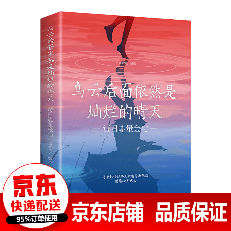正版速发 乌云后面依然是灿烂的晴天 减压 每日能量金句每日箴言一句话改变人生书籍 乌云后面依然是灿烂的晴天