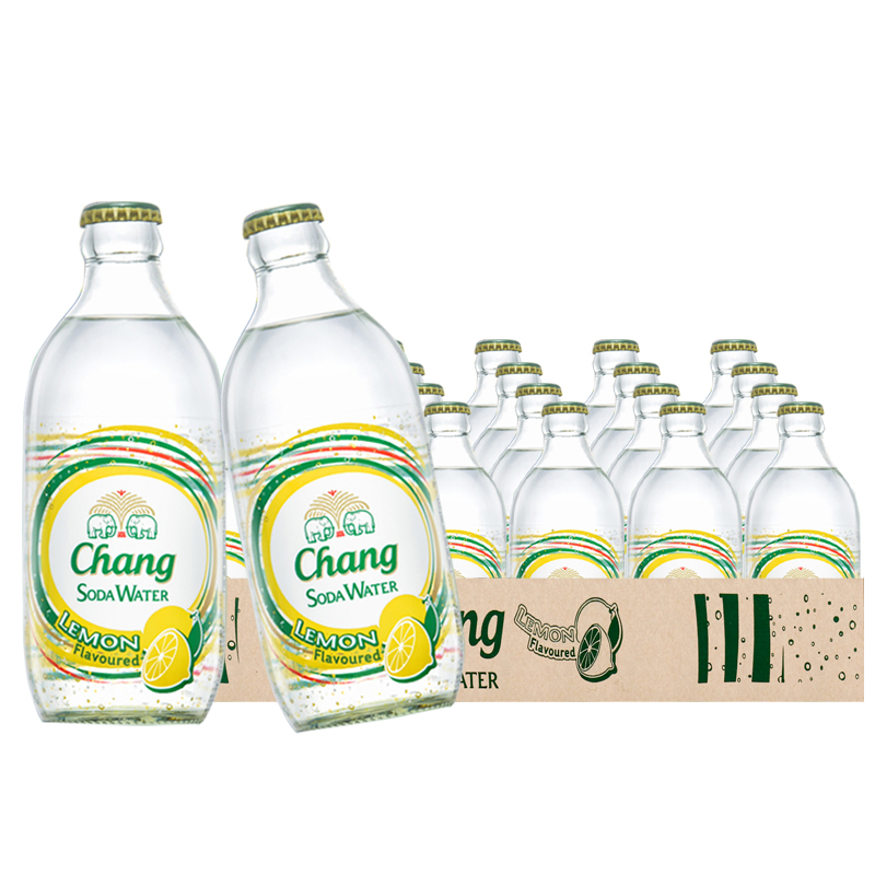 达利园泰国饮料气泡水泰国苏打水饮用水 泰国进口柠檬味水 325 泰象