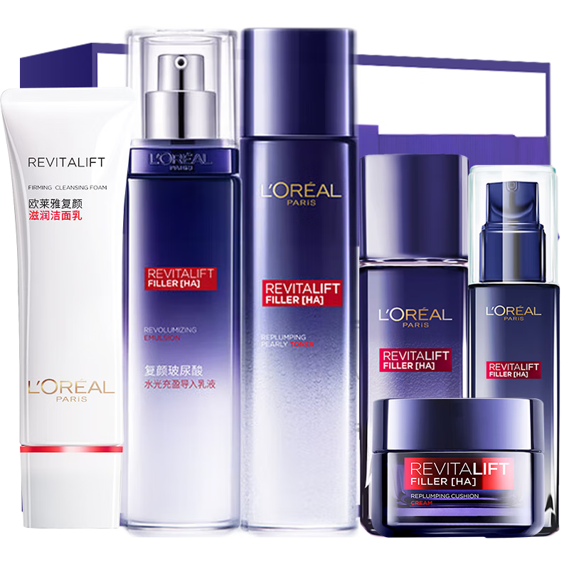 ���ڲ�����ŷ���ţ�L'OREAL��  ����Ʒ��װ��ɫ�����ᱣʪ��˪��˪ˮ�������Ϧ���˽�������  �����öڻ�����¶+��+��˪+��˪