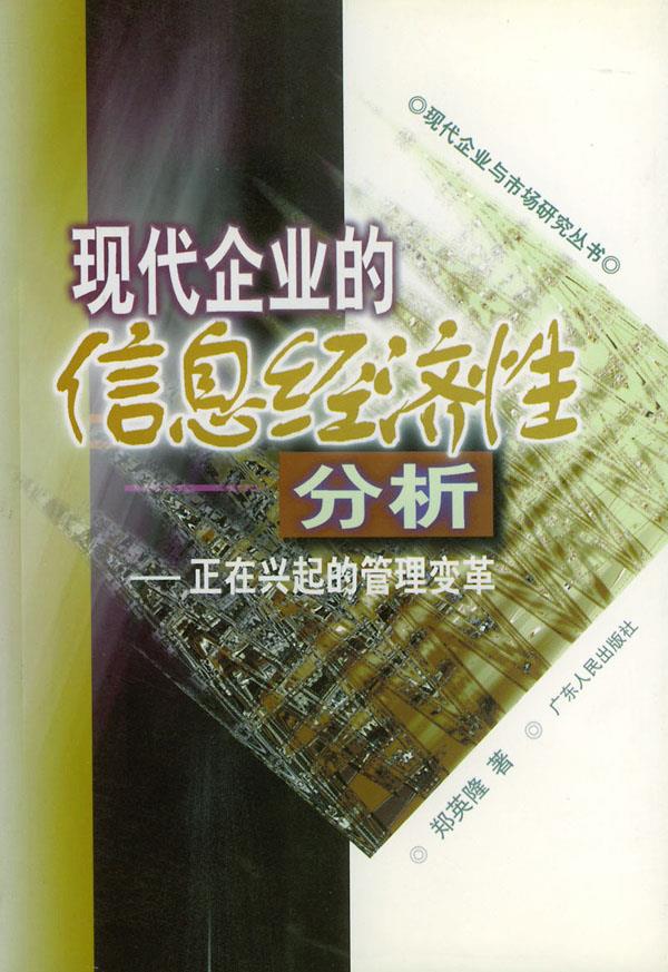 现代企业的信息经济性分析【正版】