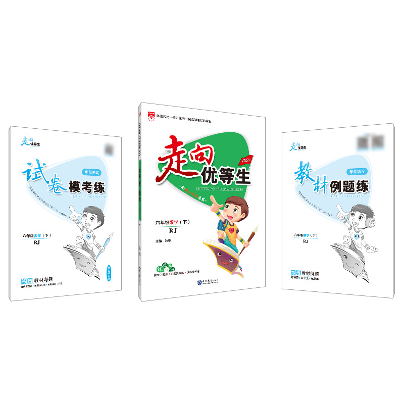 小学走向优等生 六年级数学下册（人教版）六年级下册数学练习册含期中期末测试卷 2021春用 薛金星