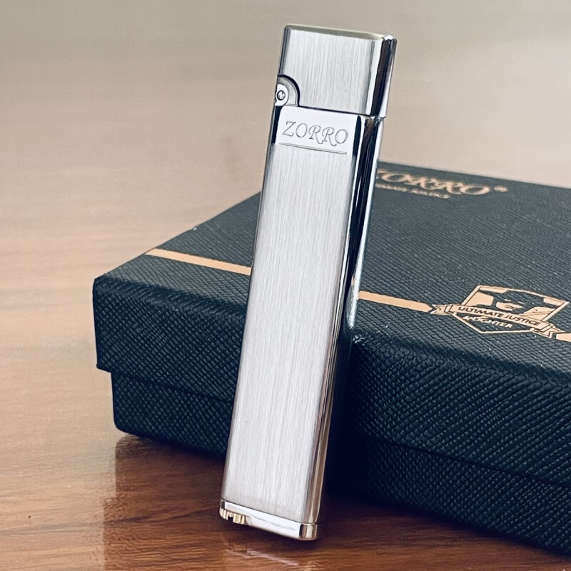 佐罗(zorro)品牌纤巧煤油打火机经典彩贝系列情人节男友礼物 z668-001