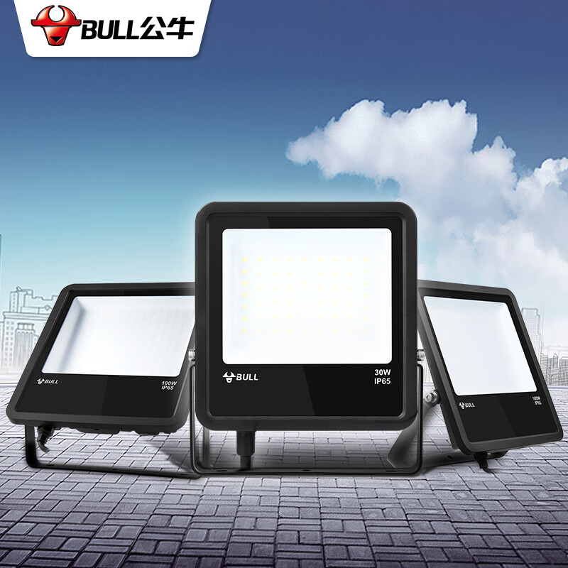 bull 公牛 led投光灯 30w