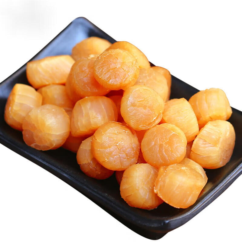 禾澹干贝瑶柱大贝500克扇贝丁柱肉淡干海鲜干货煲汤材料包 100克约45