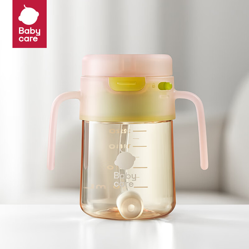 babycare儿童水杯果冻学饮杯吸管杯宝宝喝水杯婴儿奶瓶6个月以上ppsu水壶使用感如何?