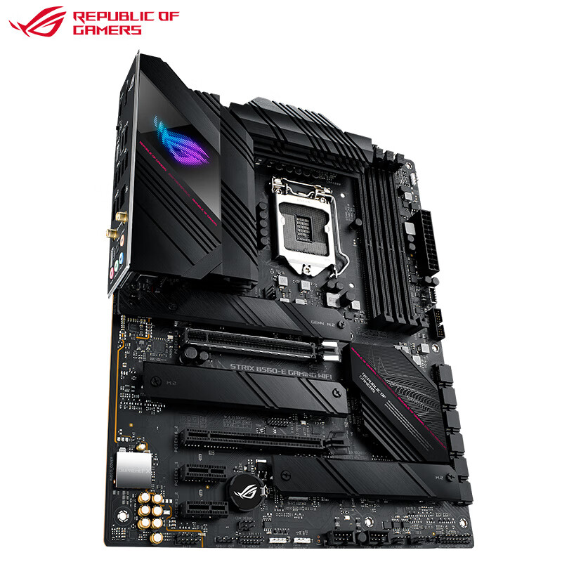 玩家国度（ROG）ROG STRIX B560-E GAMING WIFI主板 支持 CPU 11600KF/11700F（Intel B560/LGA 1200）