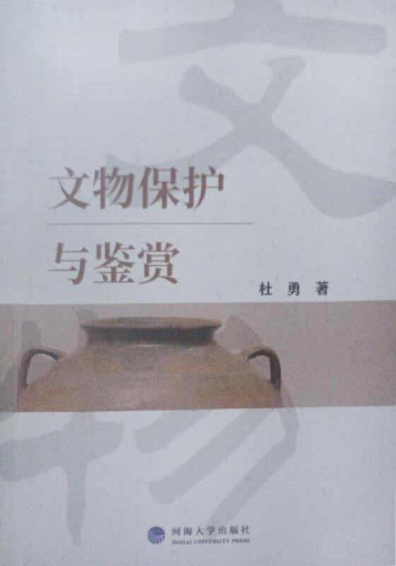 文物保护与鉴赏 杜勇著 河海大学出版社