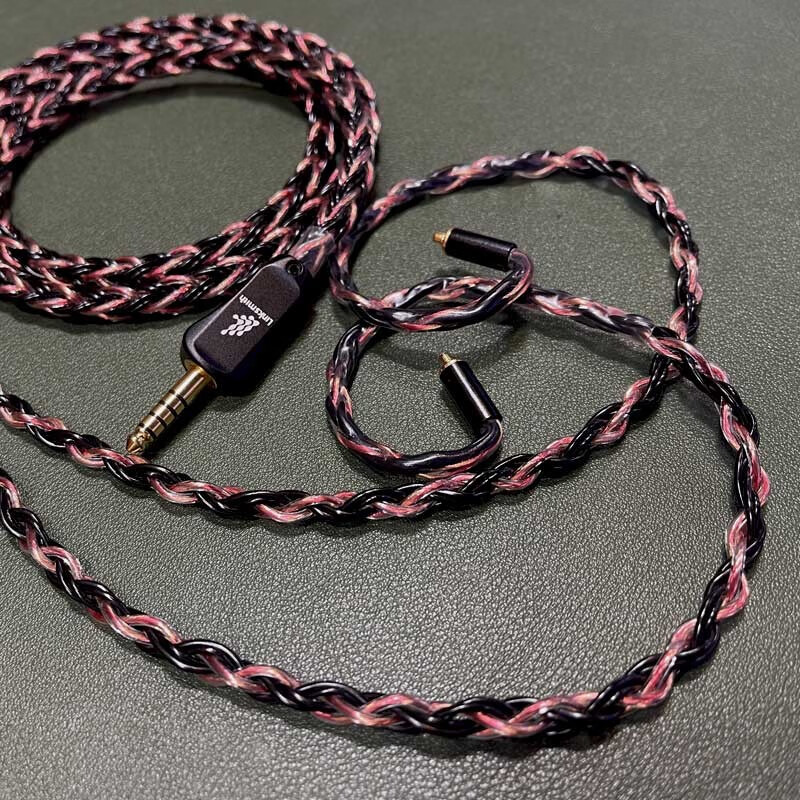 线艺匠恶魔之吻耳机平衡线MMCX IE900接口0.78两针接口HD800S天琴座淬火工艺99.99纯银+紫铜耳机升级线材 铁三角1EX1/E70/LS400 6.35mm接口