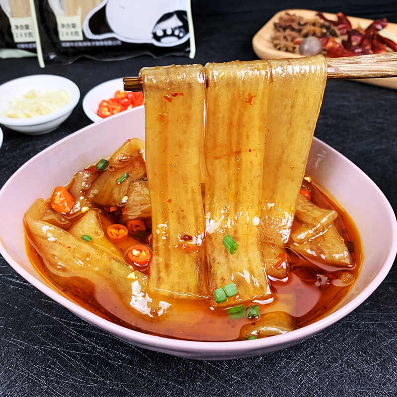 虎钢馋火锅川粉宽粉大宽红薯粉干货粉条小苕粉食材四川1240g
