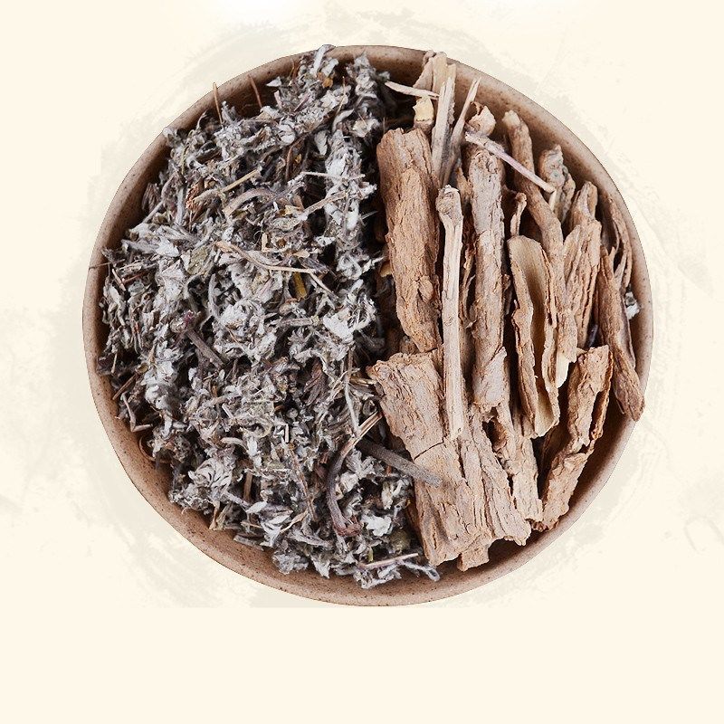 野生新鲜翻白草茶番白草中草药可配地骨皮 整颗翻白草 500g