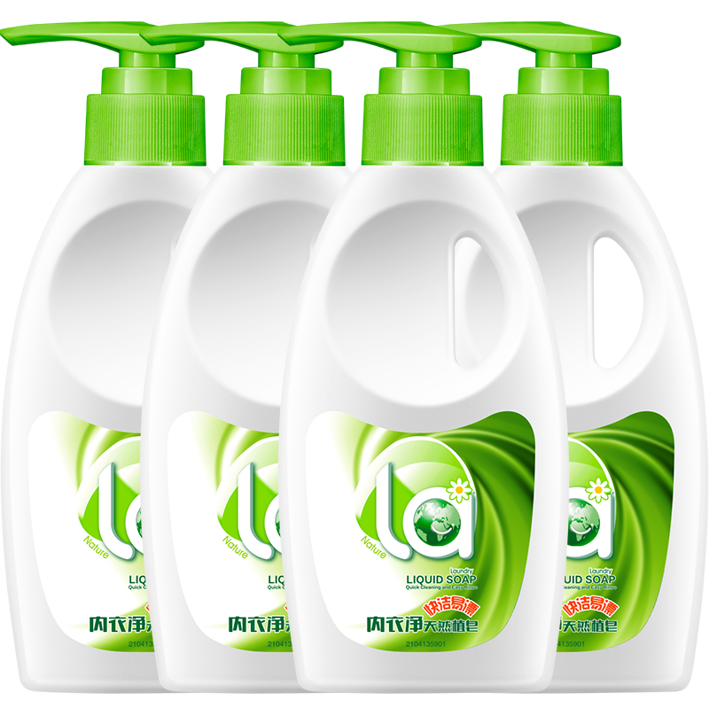 会员专享：la内衣净天然皂液手洗内衣洗衣液300g*3瓶，价格走势历史价格曲线分析|内衣洗衣液历史价格曲线