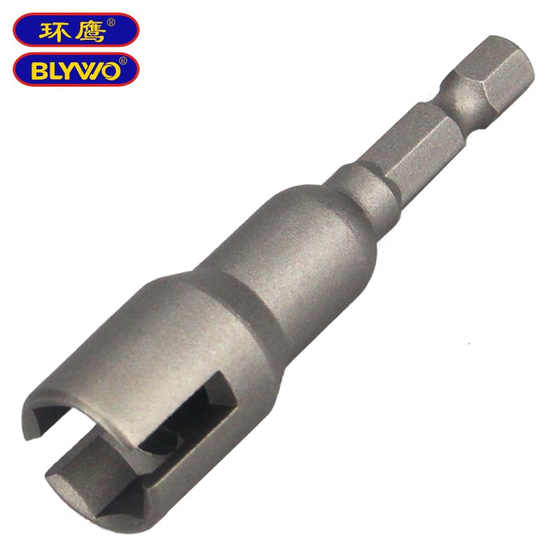 环鹰 蝶形螺母套筒拧羊钉开槽套筒扳手电钻套筒批头羊钉扳手螺丝钉