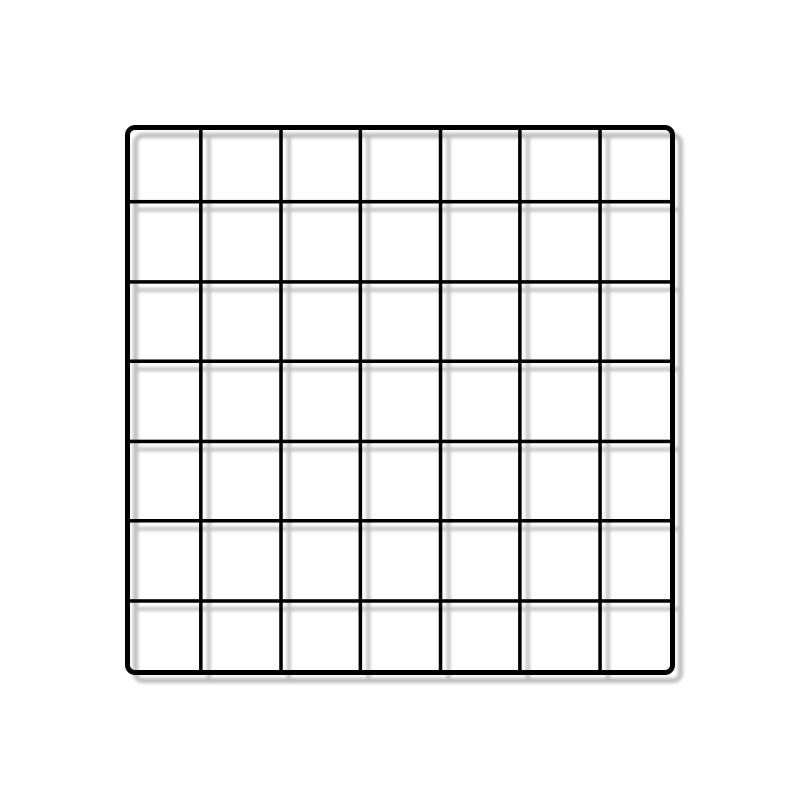 【精选】网格照片墙装饰品北欧墙上创意装饰架房间布置网红娃娃收纳墙