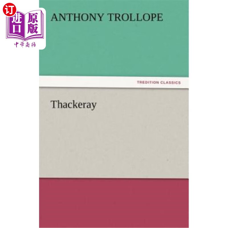 海外直订thackeray 萨克雷