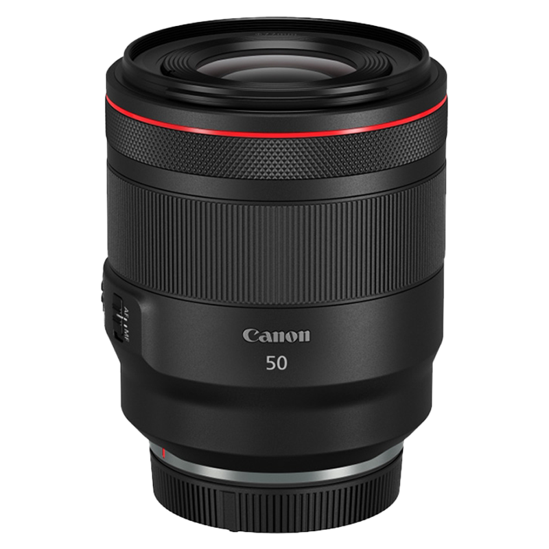 佳能（Canon） rf50 1.2 L USM全画幅微单相机镜头 适用EOS RP R5 R6专微 RF 50mm F1.2 L USM 标配