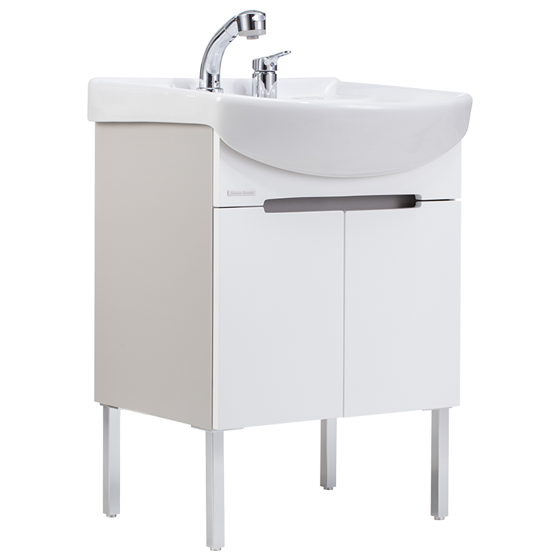 美標(biāo)衛(wèi)浴家用落地式浴室柜浴室組合大肚盆洗臉盆柜易居60cm80cm 90cm ME80浴室柜加鏡柜(不含龍頭)