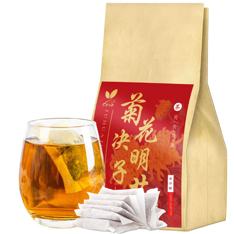 决明子菊花茶红袋 150g * 3袋