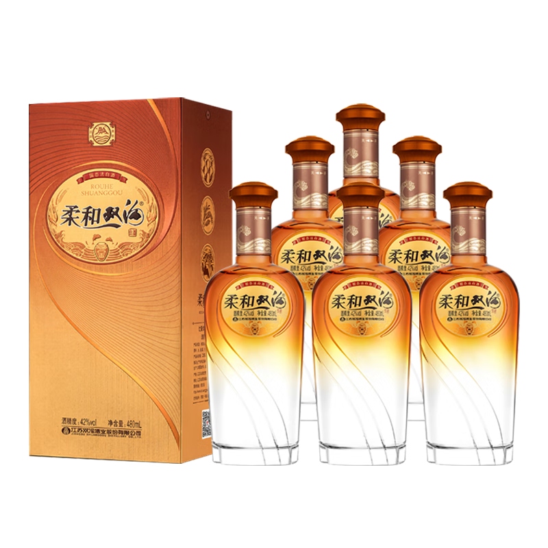 ���ڲ�����shuanggou/˫�� ���˫�� ����� 42�� �׾� Ũ���� 450ml 450ml*����װ 528Ԫ