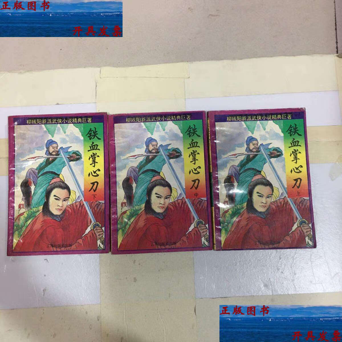 【二手9成新】铁血掌心刀 上中下全 /柳残阳 吉林