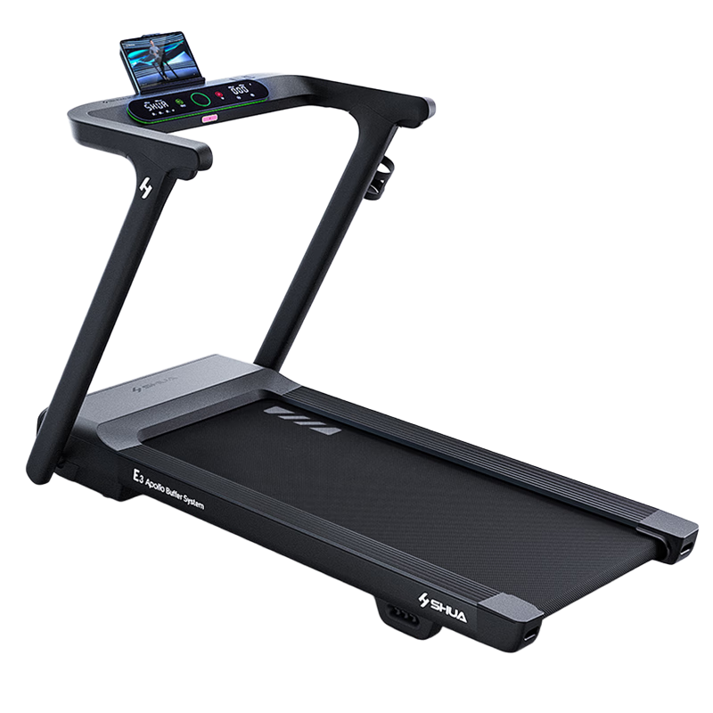 舒华e3跑步机家庭用阿波罗折叠走步机室内健身房运动X器材T310黑色