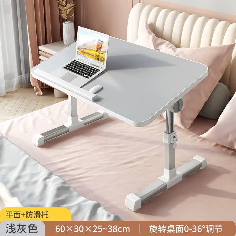 赛蝶床上电脑桌书桌可折叠小桌子笔记本支架懒人升降桌宿舍学生飘窗桌 N3经济款【高级灰】使用感如何?