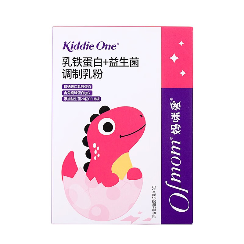 妈咪爱小恐龙益生菌+乳铁蛋白高含量免疫球蛋白 乳铁蛋白 30支