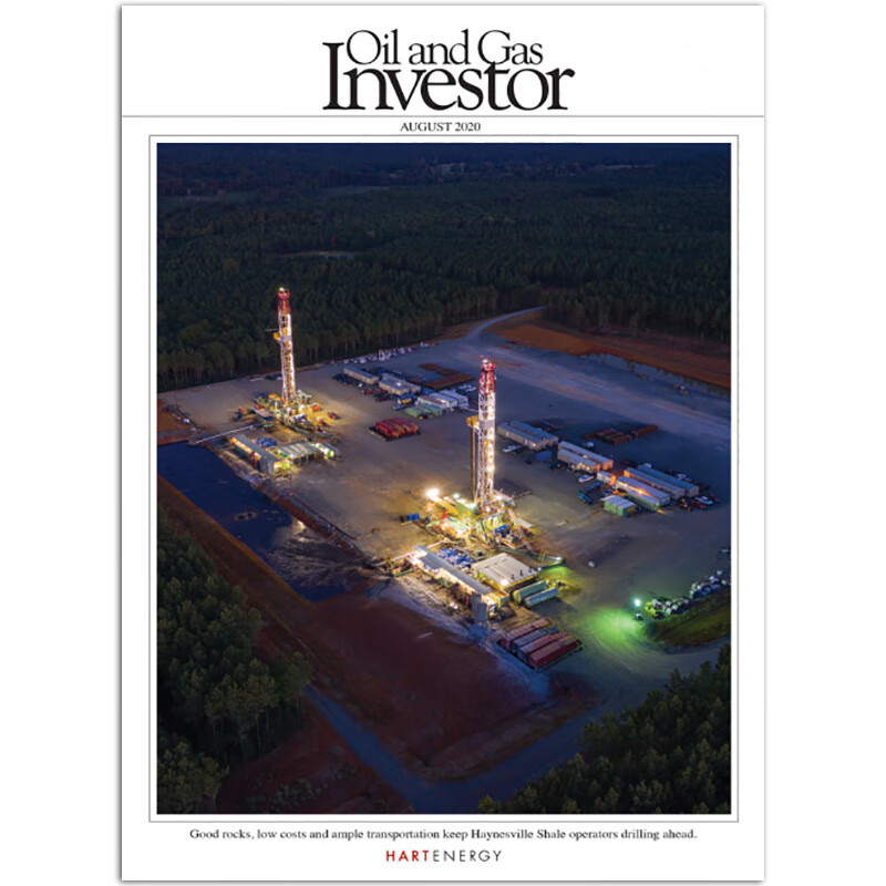 【单期可选】Oil and Gas Investor 英文石油与燃气投资者杂志 2020/21年月刊 2020年8月刊