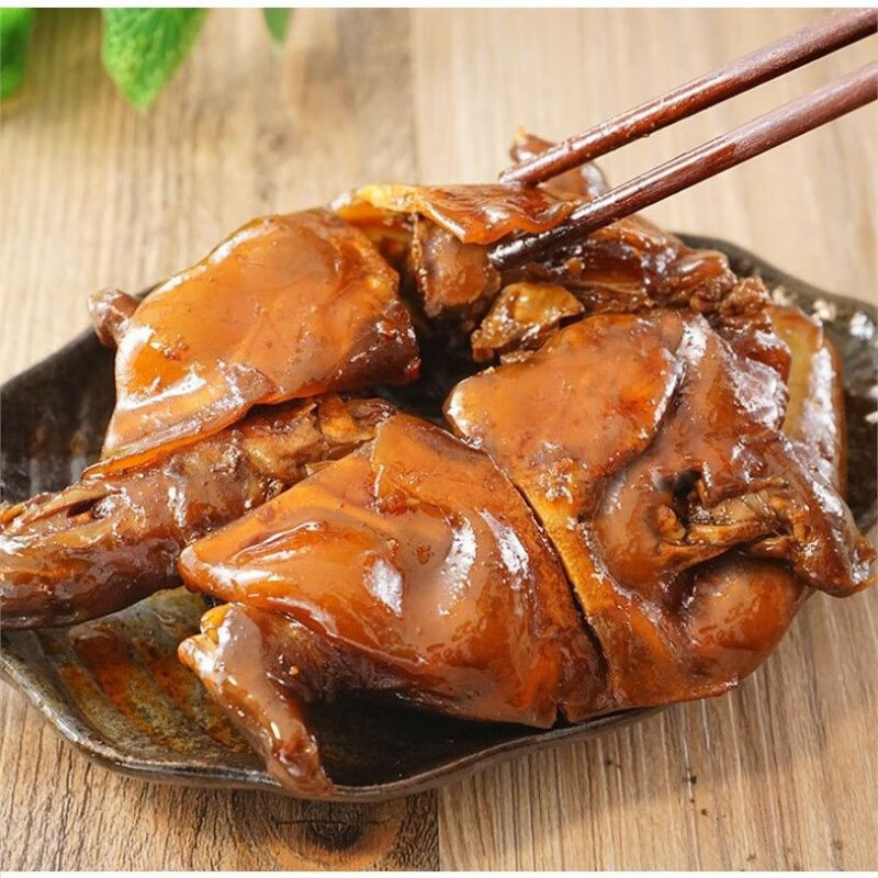 咔芙滋卤水甲鱼麻辣即食手撕卤王八鳖肉零食下酒菜熟食 6只装 麻辣每